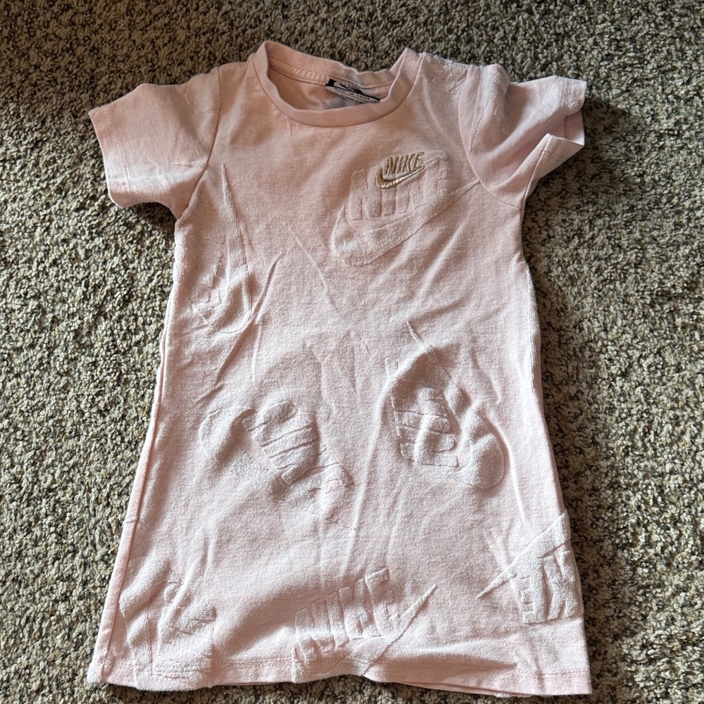 Nike Kids Light Pink Short Sleeve Tee